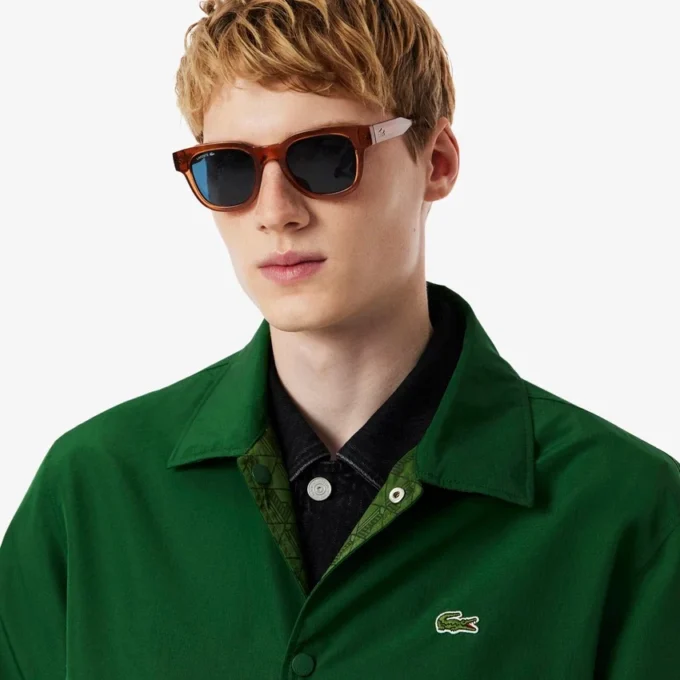 Chaqueta reversible con monograma para hombre