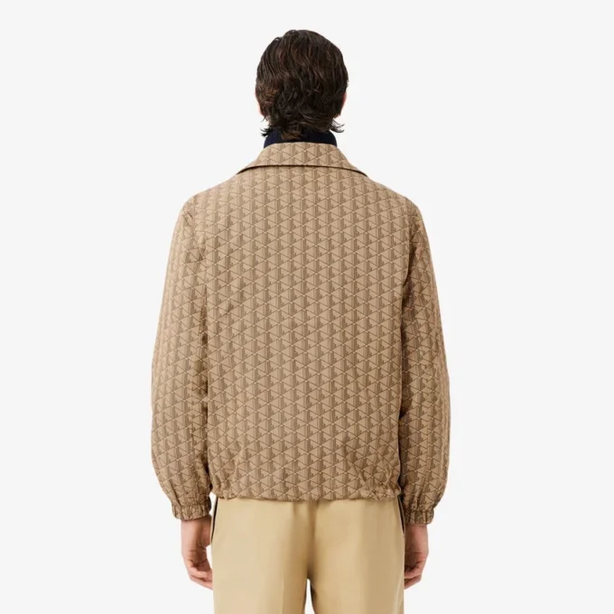 Chaqueta reversible con monograma para hombre