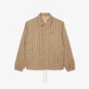 Chaqueta reversible con monograma para hombre