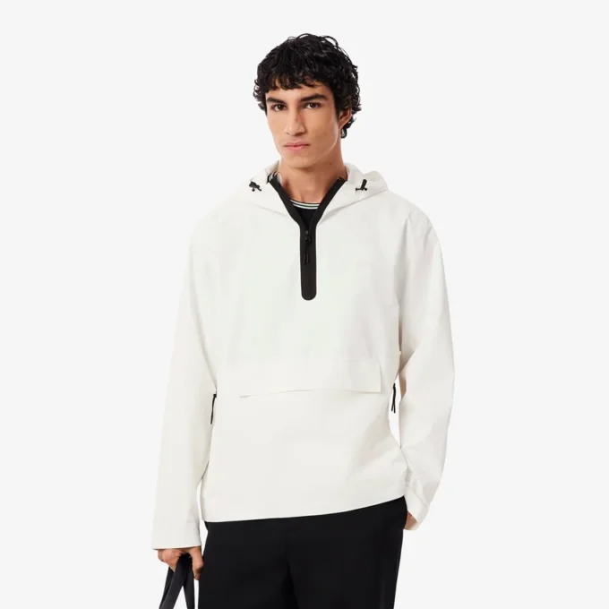 Chaqueta técnica repelente al agua sin botones para hombre