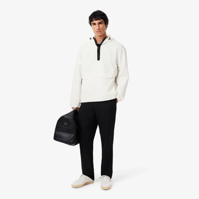 Chaqueta técnica repelente al agua sin botones para hombre