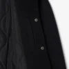 Chaqueta universitaria de lana con detalle de insignia para hombre