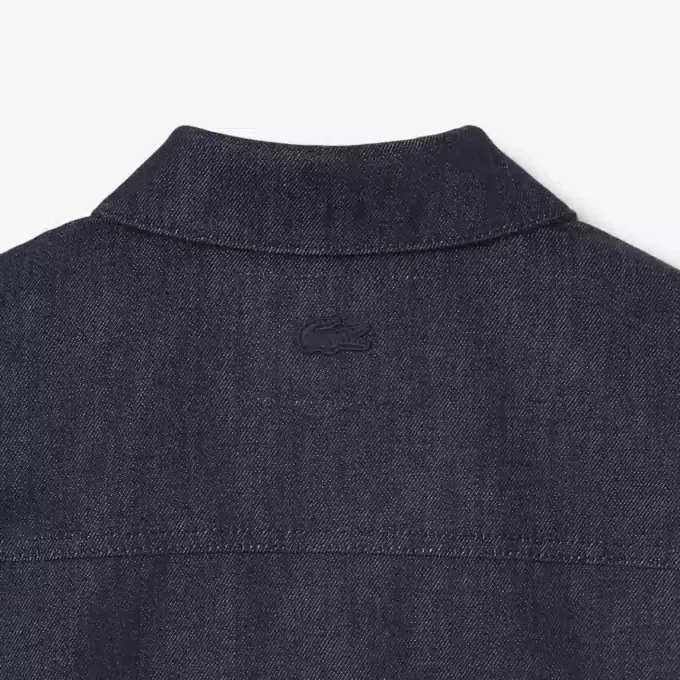 Chaqueta vaquera índigo de pasarela