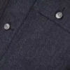 Chaqueta vaquera índigo de pasarela