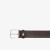 Cinturón de piel lisa