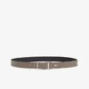 Cinturón de piel reversible