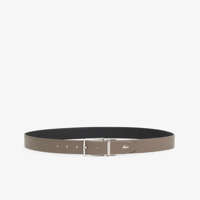 Cinturón de piel reversible