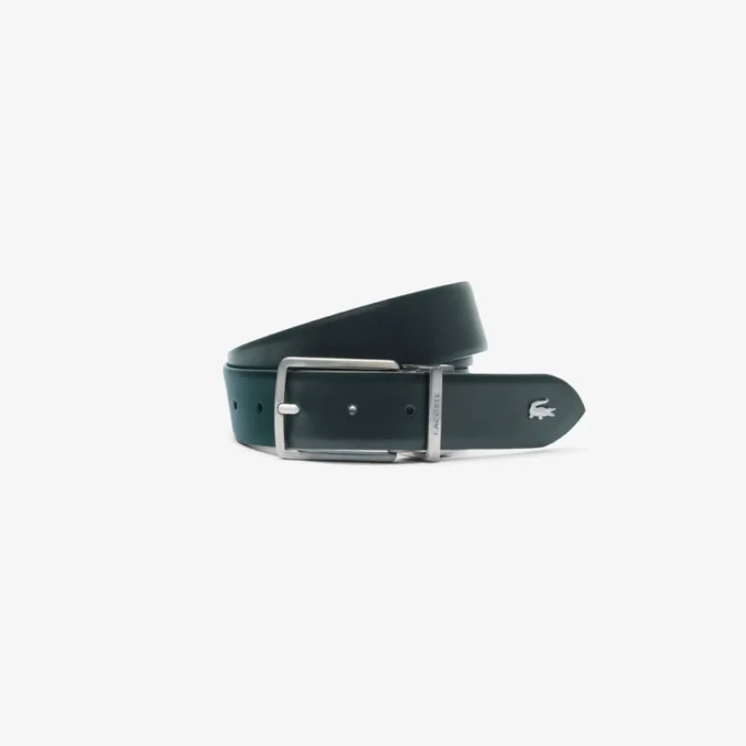 Cinturón de piel reversible