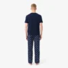 Conjunto de pijama de algodón con estampado de cocodrilo