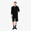 Conjunto de pijama de algodón estampado para hombre