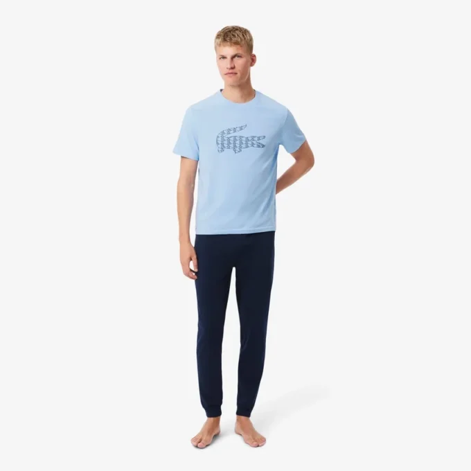 Conjunto de pijama de jersey Monogram para hombre