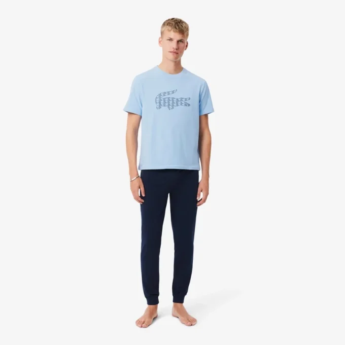 Conjunto de pijama de jersey Monogram para hombre