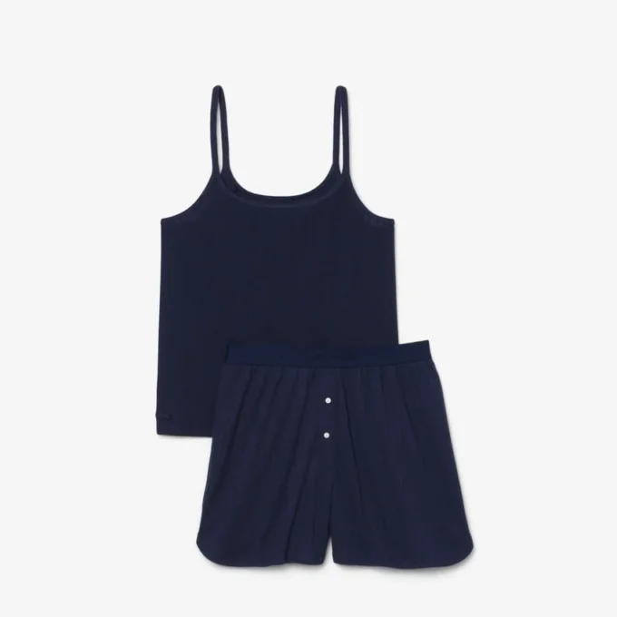 Conjunto de pijama de punto calado