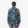 Cortavientos impermeable con estampado para hombre
