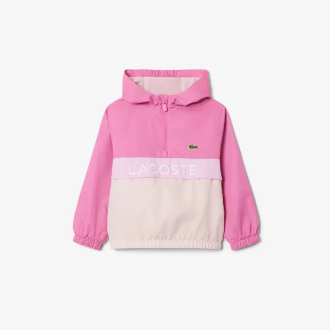 Cortavientos unisex con capucha