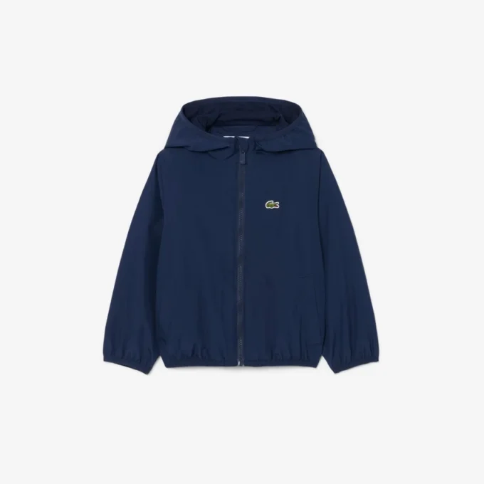 Cortavientos unisex con capucha