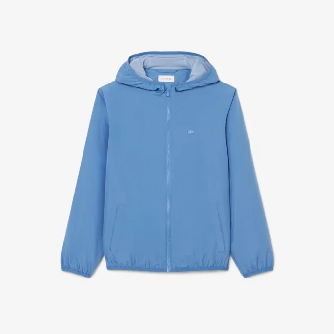 Cortavientos unisex con capucha