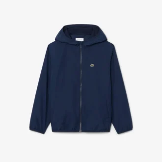 Cortavientos unisex con capucha