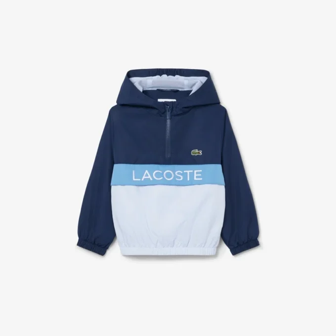Cortavientos unisex con capucha