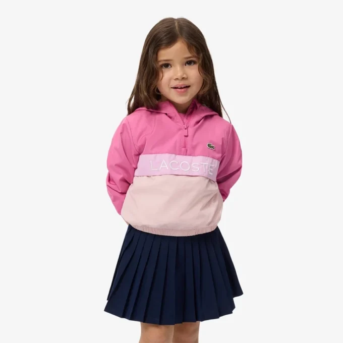 Cortavientos unisex con capucha