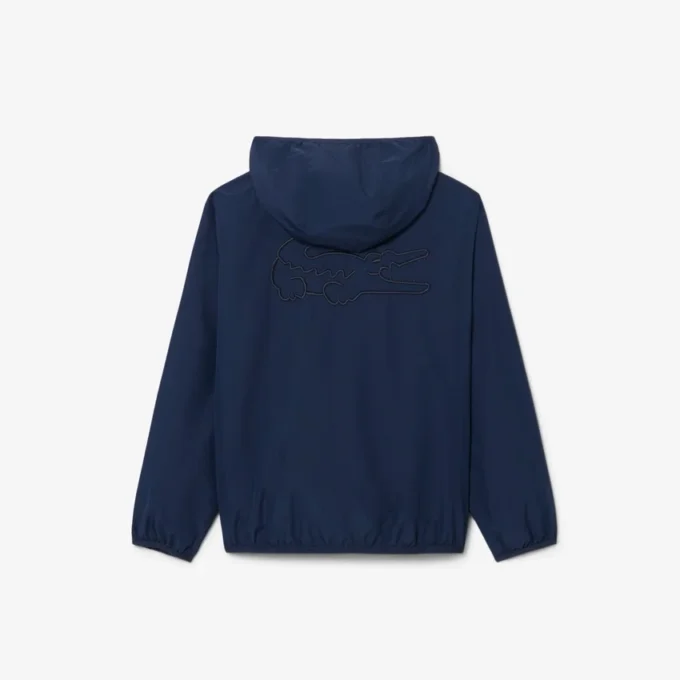 Cortavientos unisex con capucha