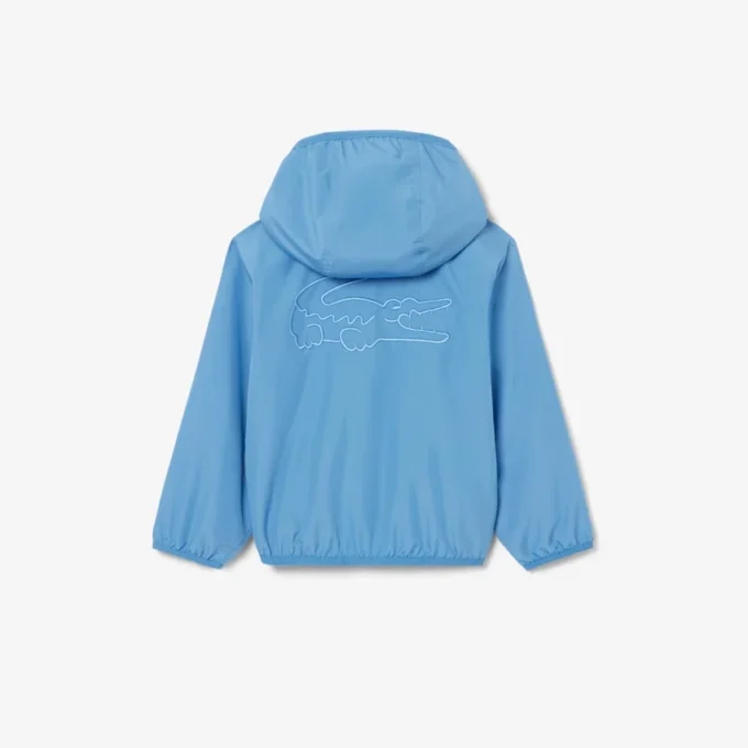 Cortavientos unisex con capucha