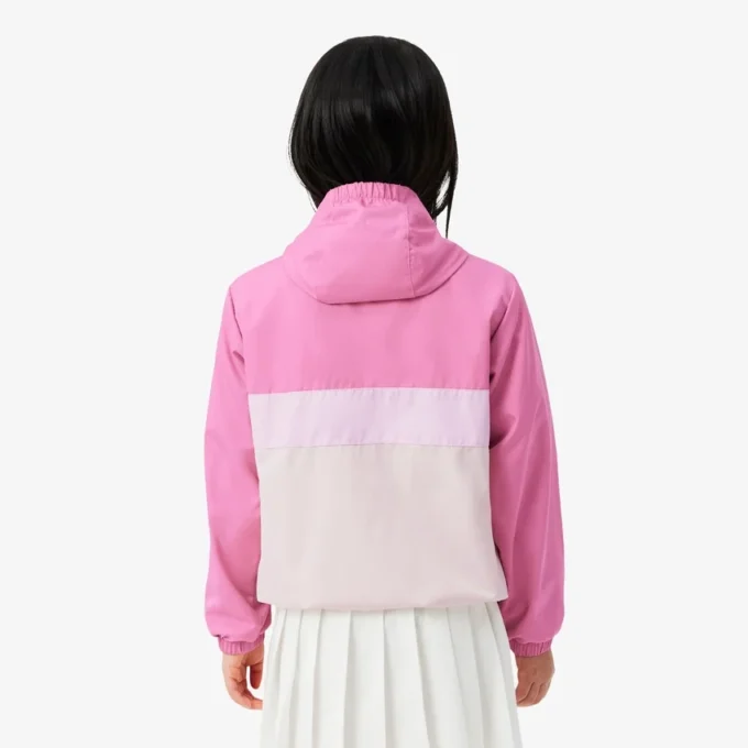 Cortavientos unisex con capucha