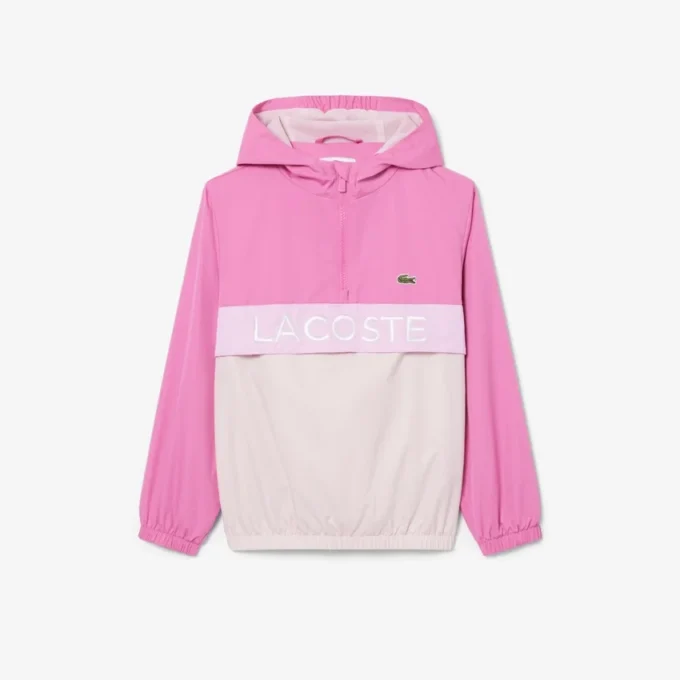 Cortavientos unisex con capucha