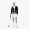 Cárdigan cortavientos elástico de Golf para mujer
