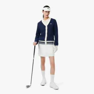 Cárdigan cortavientos elástico de Golf para mujer