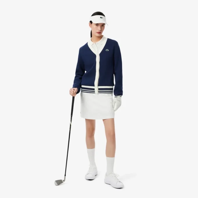 Cárdigan cortavientos elástico de Golf para mujer