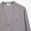 Cárdigan de lana merina para hombre