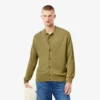 Cárdigan de punto elástico fluido para hombre