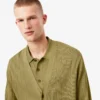 Cárdigan de punto elástico fluido para hombre