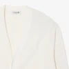 Cárdigan de punto elástico fluido para hombre