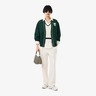 Cárdigan oversize acolchado de nailon para mujer