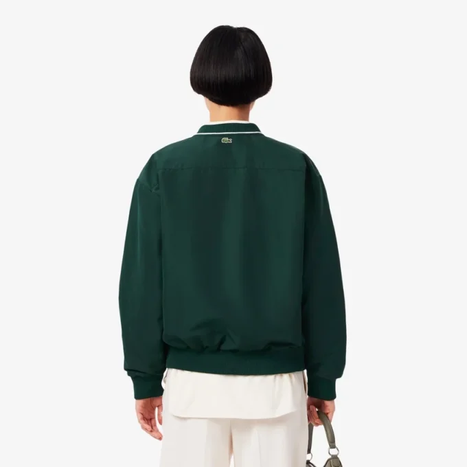 Cárdigan oversize acolchado de nailon para mujer