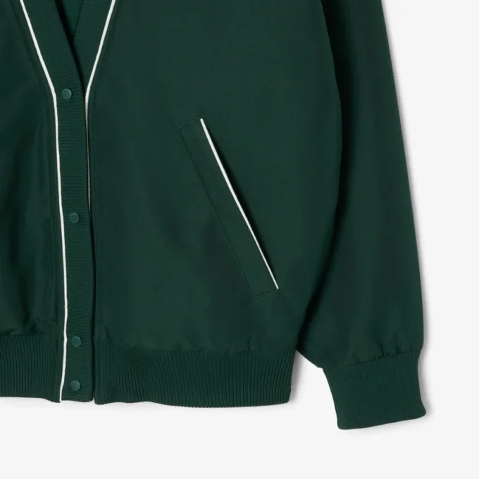 Cárdigan oversize acolchado de nailon para mujer