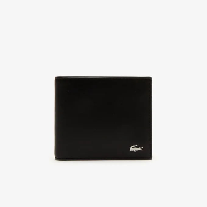 Estuche de regalo con cartera y tarjetero de piel Fg
