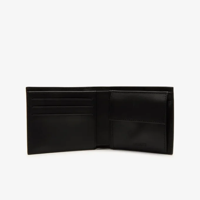 Estuche de regalo con cartera y tarjetero de piel Fg