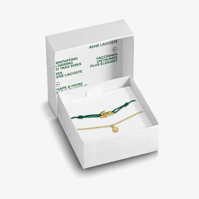 Estuche de regalo de pulseras de cocodrilo