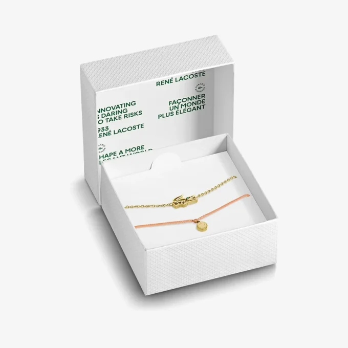Estuche de regalo de pulseras de cocodrilo