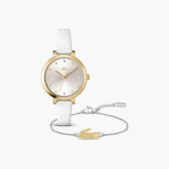 Estuche de regalo de reloj y pulsera para mujer