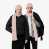 Estuche de regalo unisex de bufanda y gorro de lana