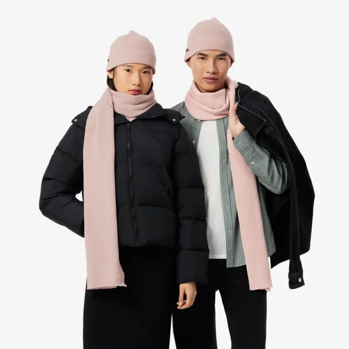 Estuche de regalo unisex de bufanda y gorro de lana