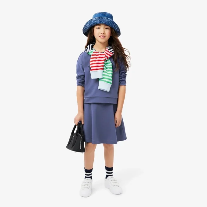 Falda infantil con cintura elástica