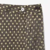 Falda midi plisada estampada