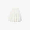 Falda midi plisada para mujer