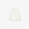 Falda midi plisada para mujer