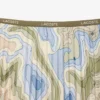 Falda plisada con estampado Topography para mujer